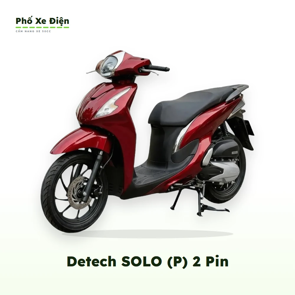 Xe Điện Detech SOLO (P) 2 Pin
