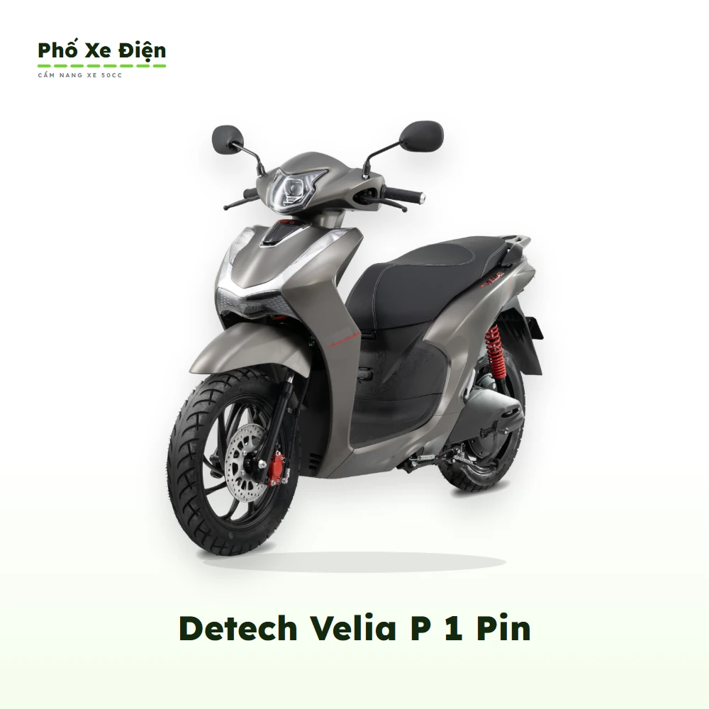 Xe Điện Detech Velia P 1 Pin