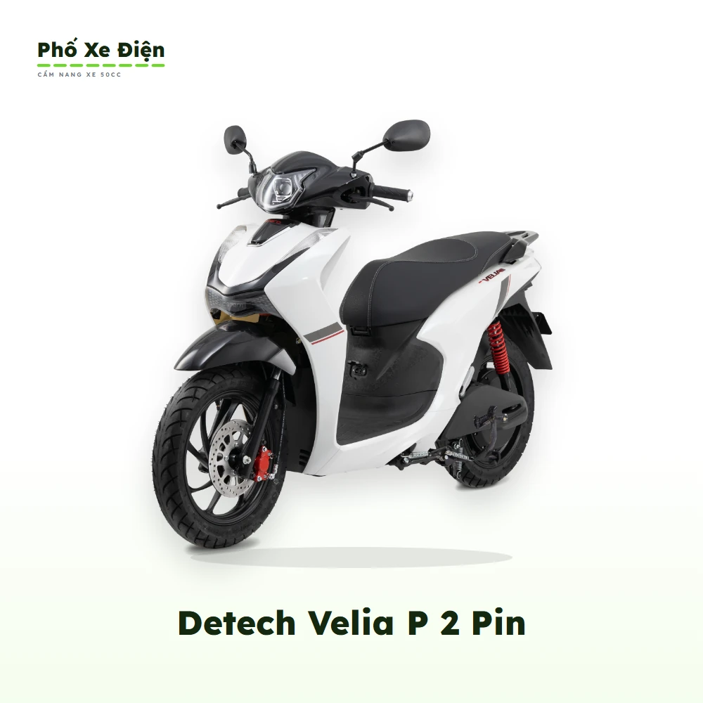 Xe Điện Detech Velia P 2 Pin