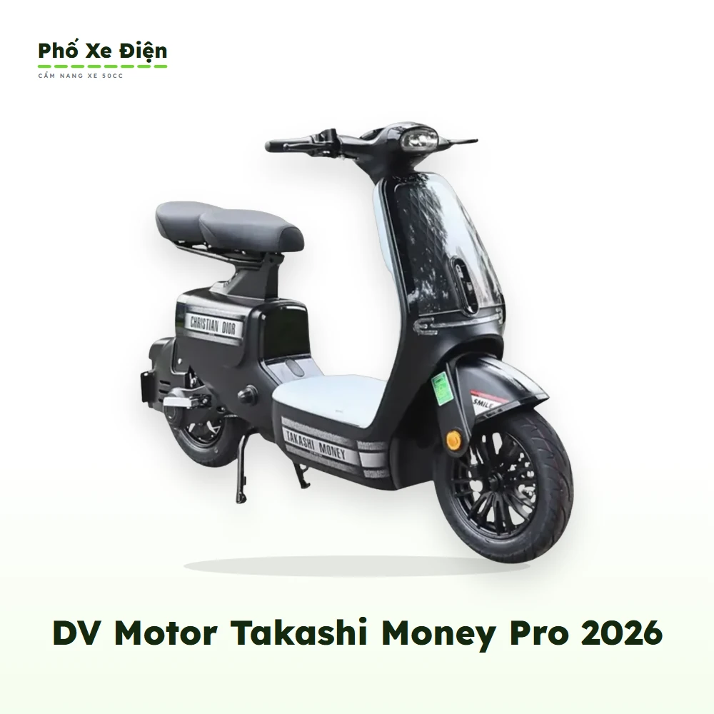 Xe Điện DV Motor Takashi Money Pro 2026