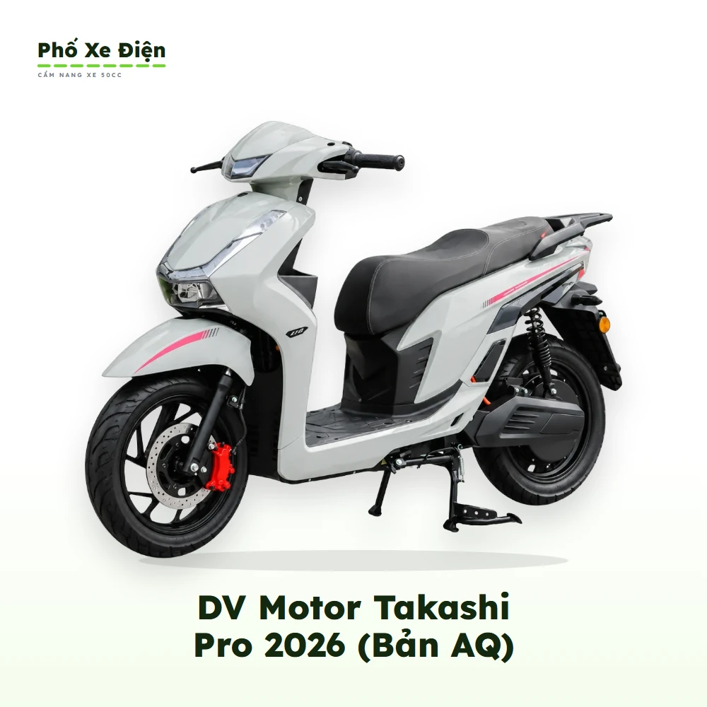 Xe Điện DV Motor Takashi Pro 2026 (Bản AQ)
