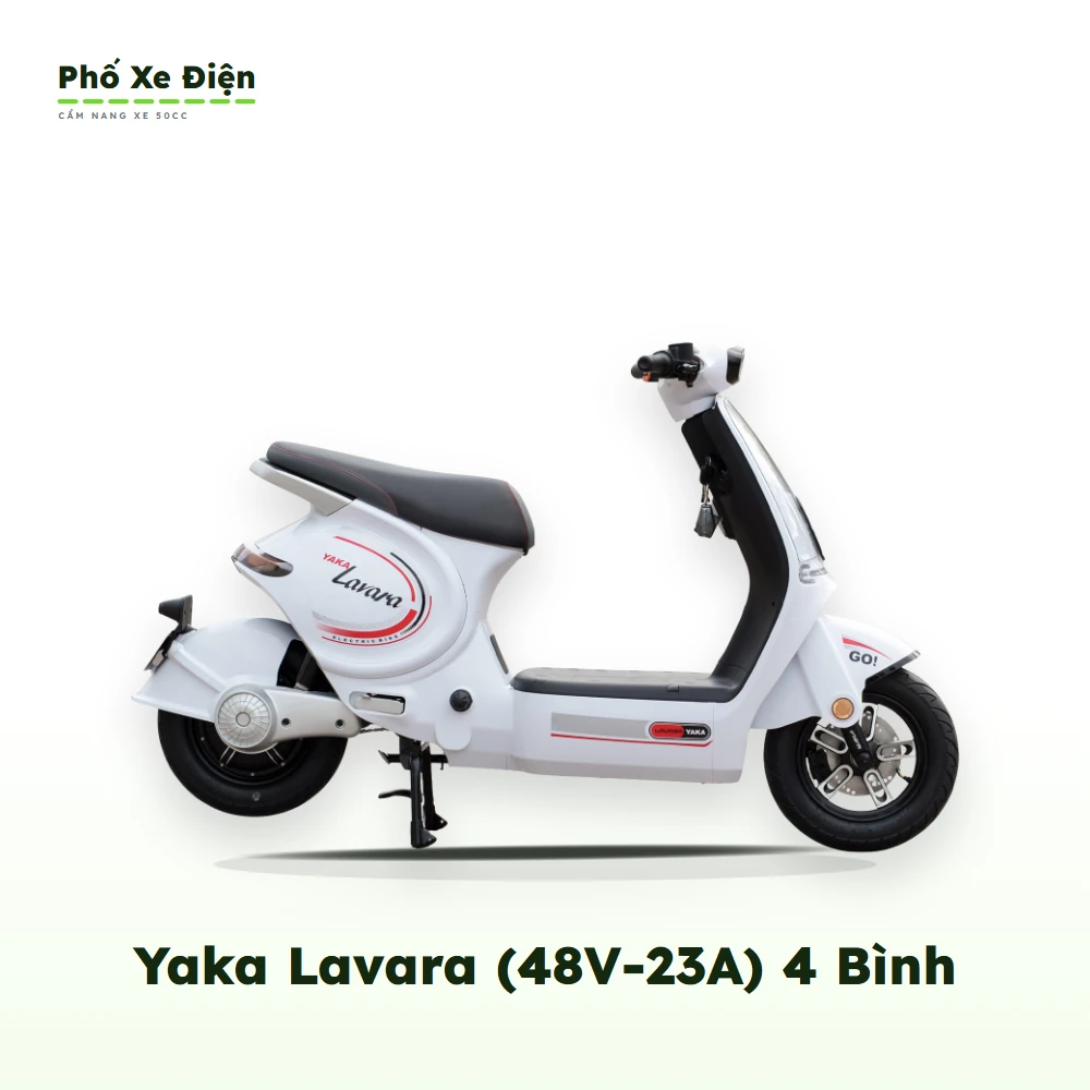 Xe Điện Hottrend Yaka Lavara (48V-23A) 4 Bình