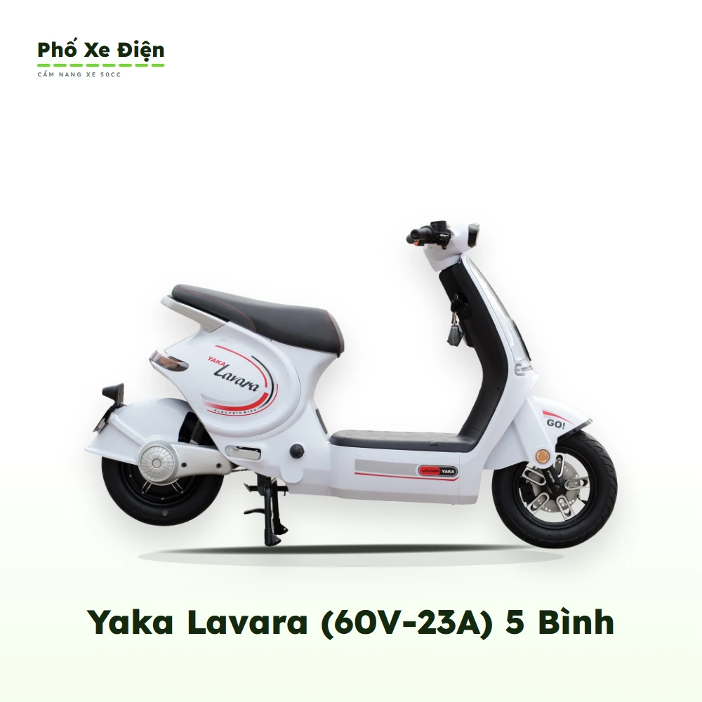 Xe Điện Hottrend Yaka Lavara (60V-23A) 5 Bình