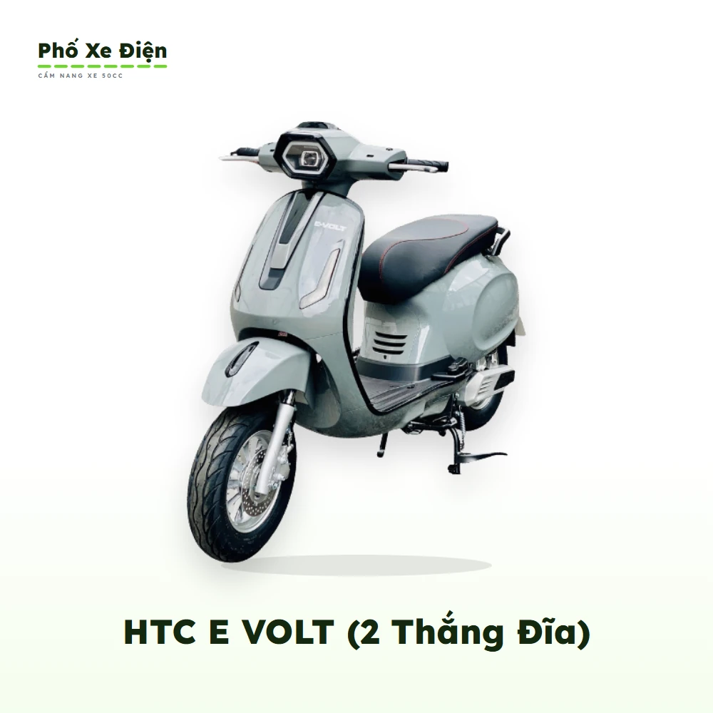 Xe Điện HTC E VOLT (2 Thắng Đĩa)