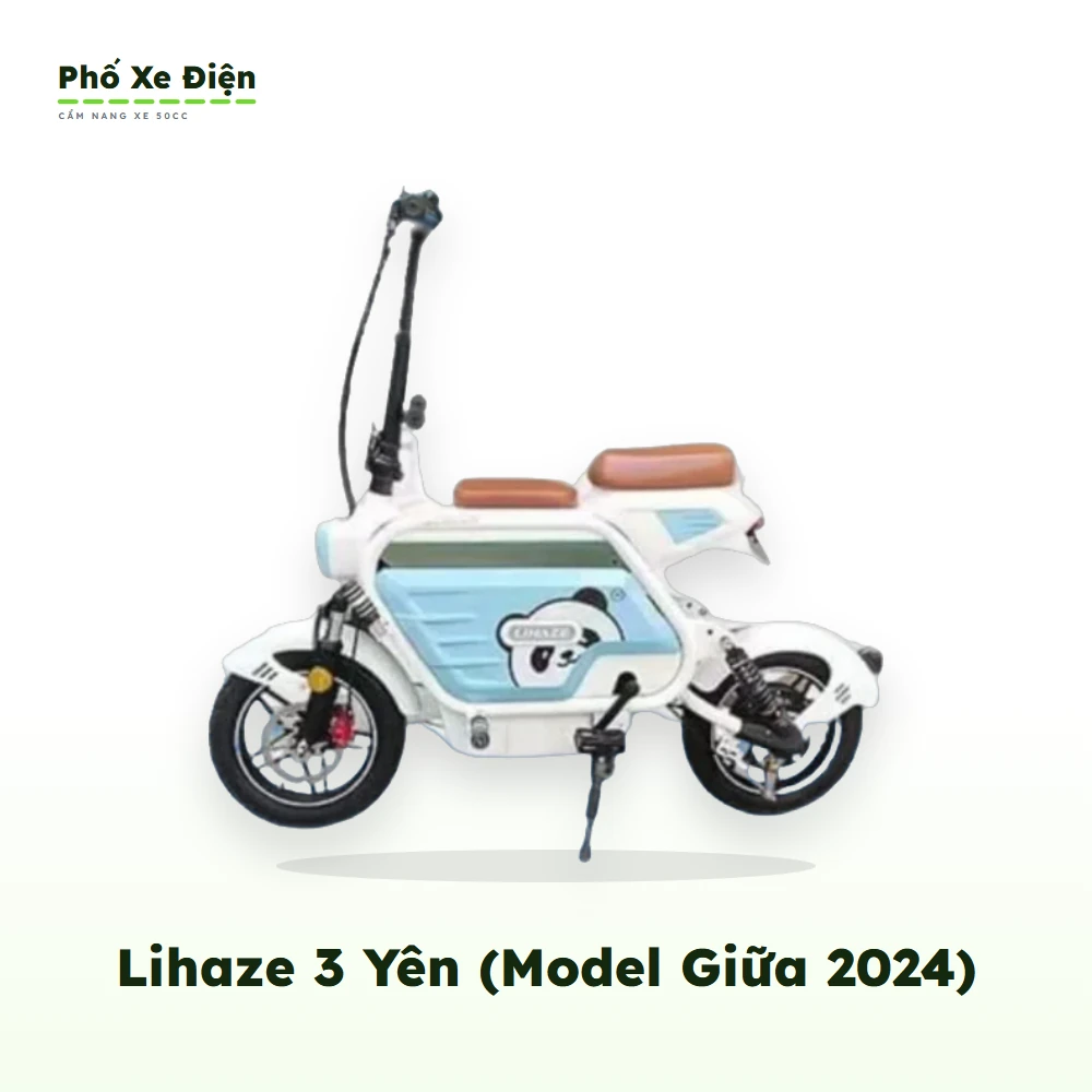 Xe Điện Lihaze 3 Yên (Model Giữa 2024)