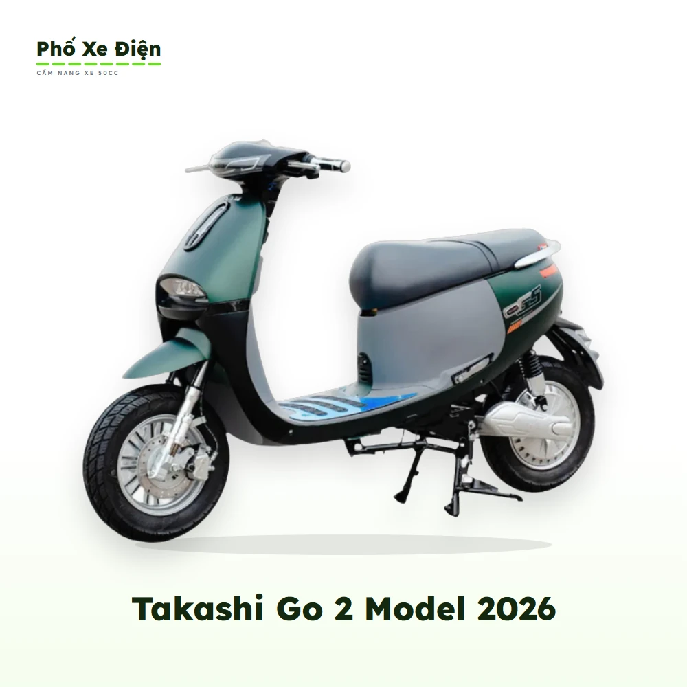 Xe Điện Takashi Go 2 Model 2026