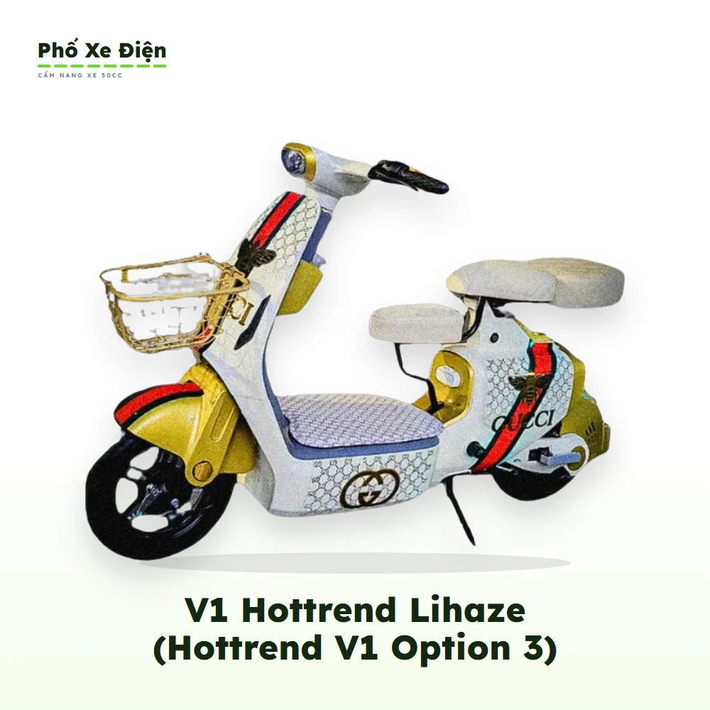Xe Điện V1 Hottrend Lihaze (Hottrend V1 Option 3)