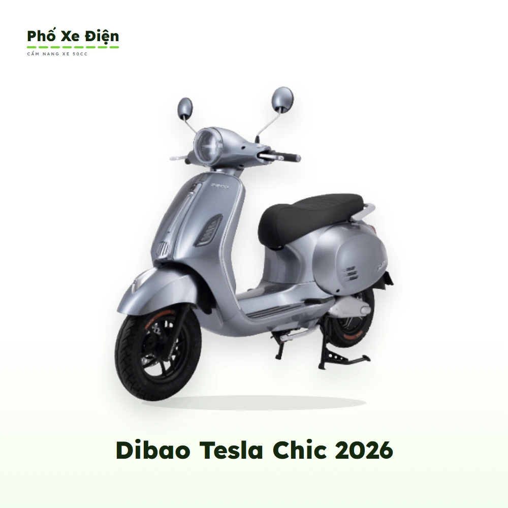 Xe Máy Điện Dibao Tesla Chic 2026