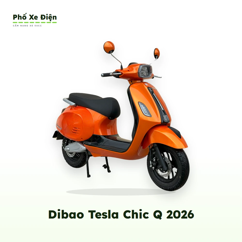 Xe Máy Điện Dibao Tesla Chic Q 2026