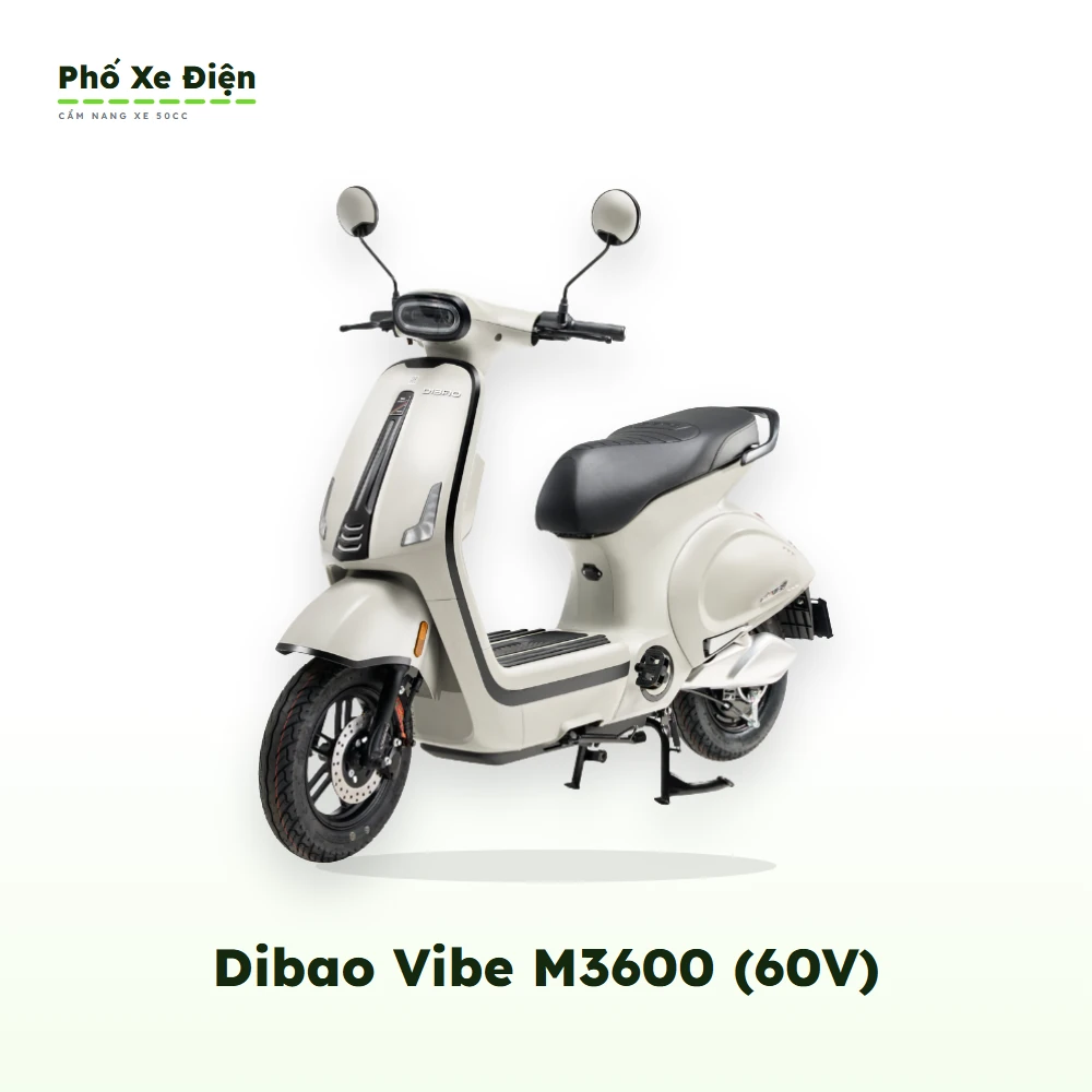 Xe Máy Điện Dibao Vibe M3600 (60V)