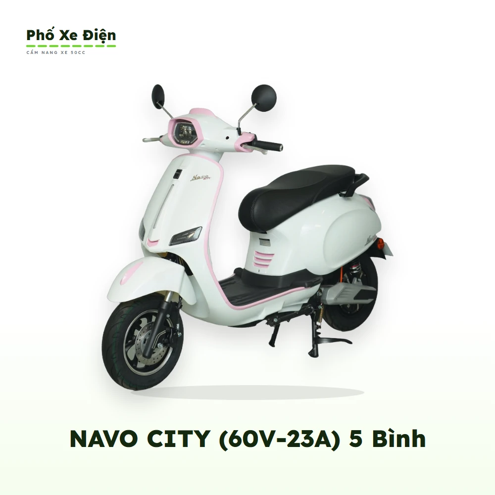 Xe Máy Điện NAVO CITY (60V-23A) 5 Bình