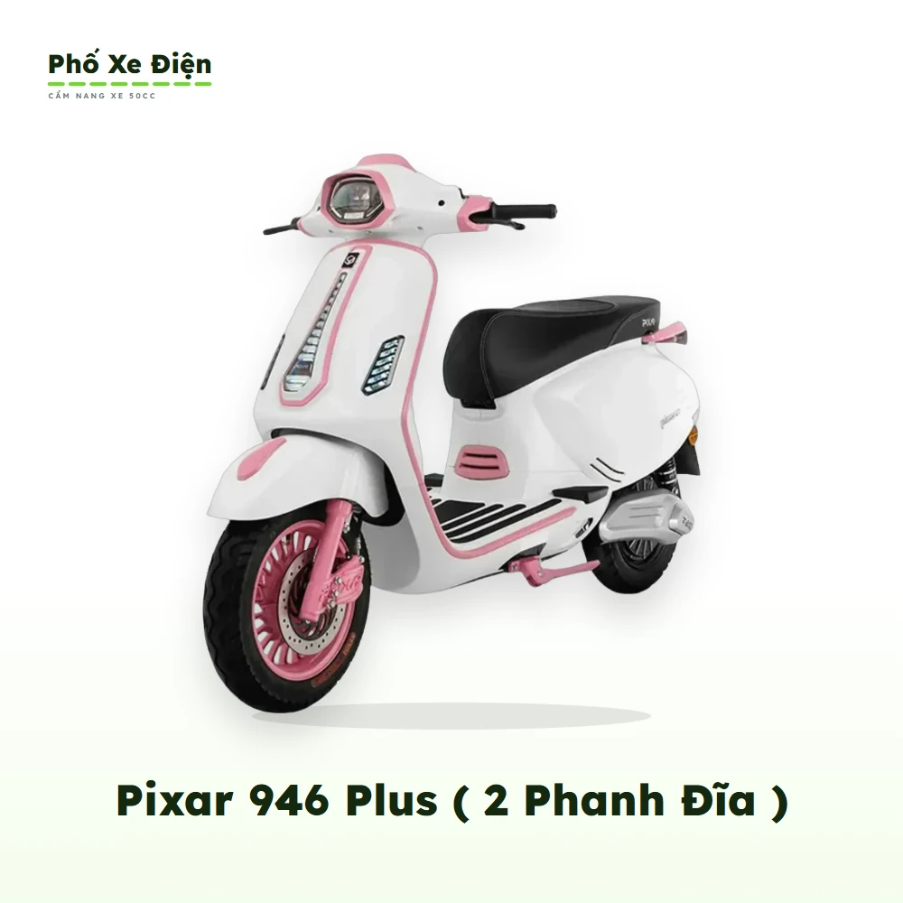 Xe Máy Điện Pixar 946 Plus ( 2 Phanh Đĩa )