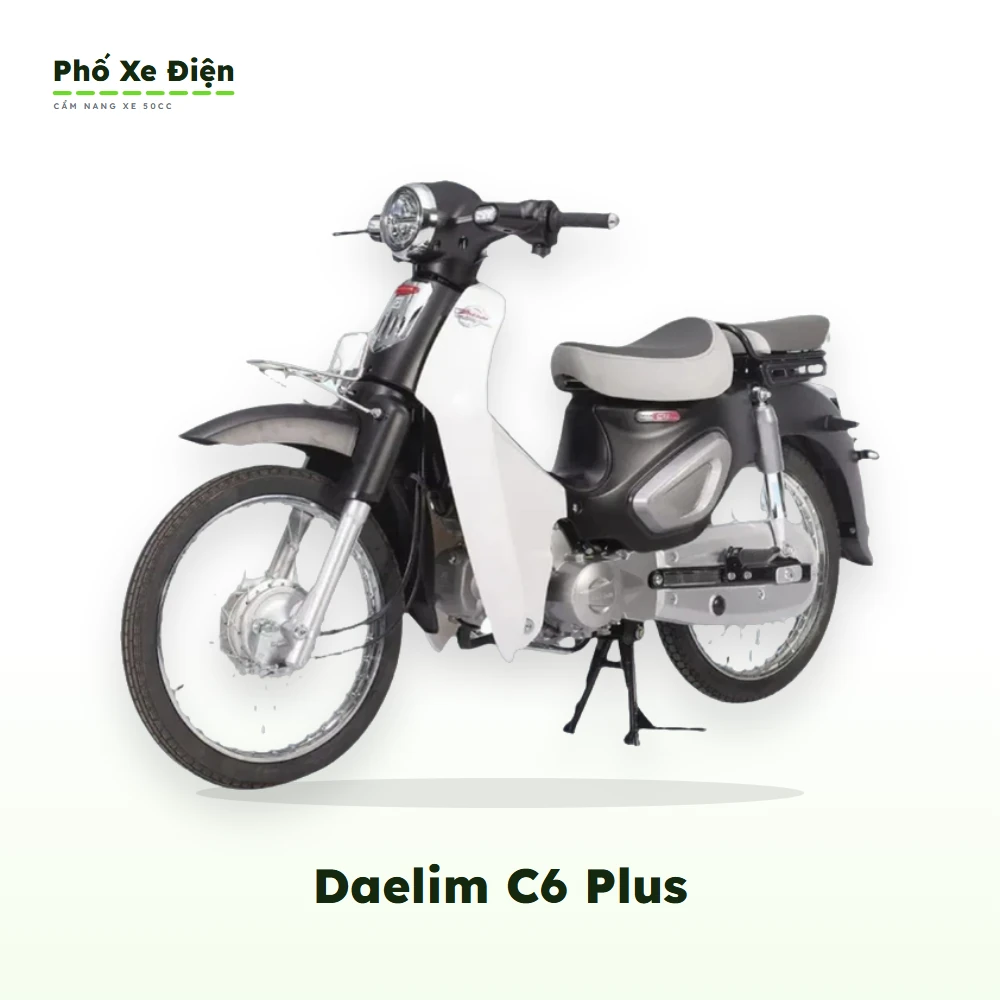 Xe Số 50cc Daelim C6 Plus