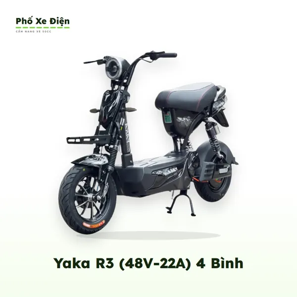 Xe Điện Yaka R3 (48V-22A) 4 Bình