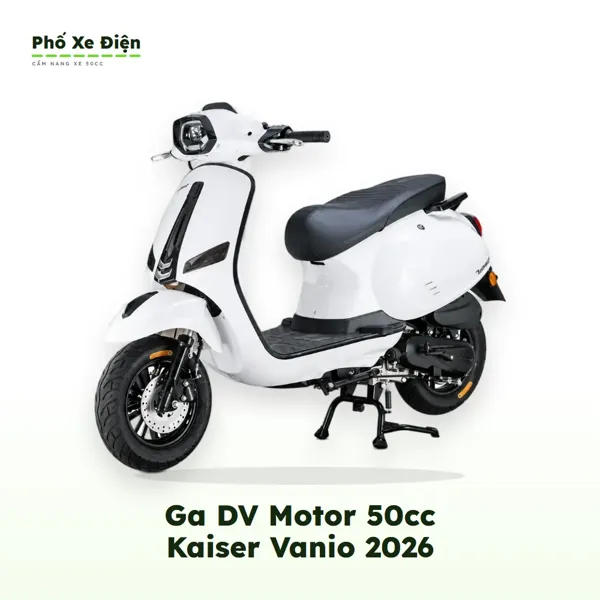 Xe Ga DVMOTOR 50cc Kaiser Vanio 2026