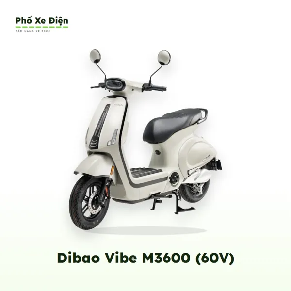 Xe Máy Điện Dibao Vibe M3600 (60V)