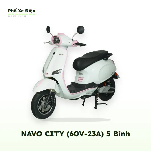 Xe Máy Điện NAVO CITY (60V-23A) 5 Bình