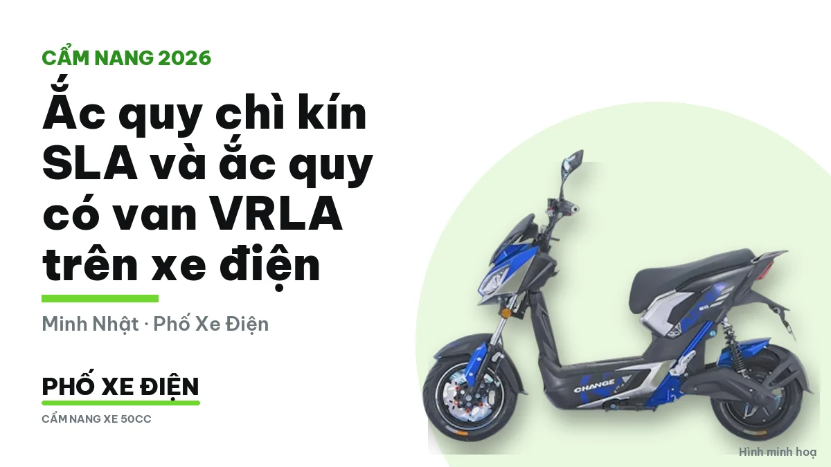 Ắc quy chì axit kiểu kín SLA và kiểu có van điều chỉnh VRLA theo quy chuẩn