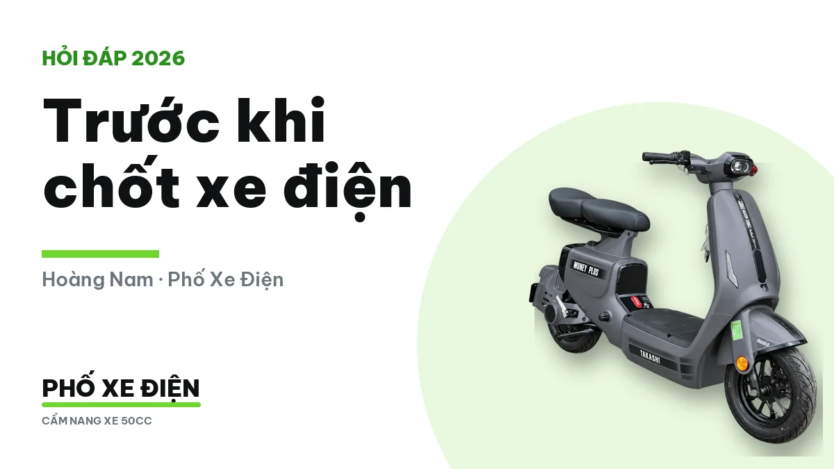 Ba mẫu xe điện Yaka R1, Takashi Money Plus 2026 và Dibao Queen để so sánh thông số