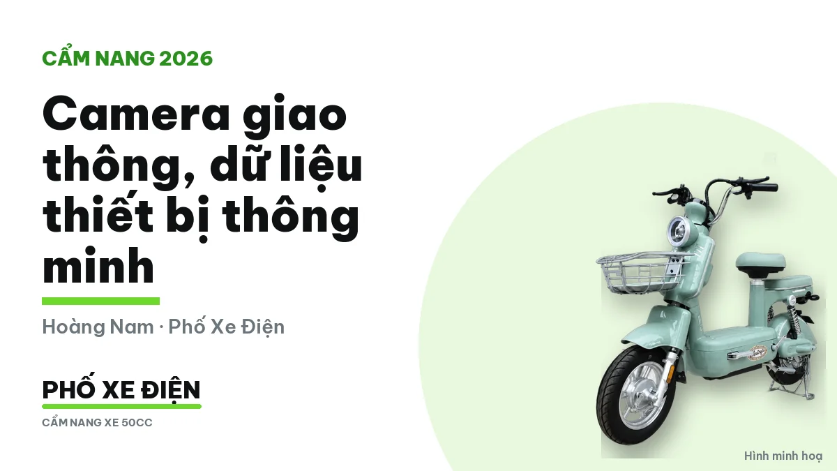 Camera giao thông phát hiện vi phạm trên tuyến đường
