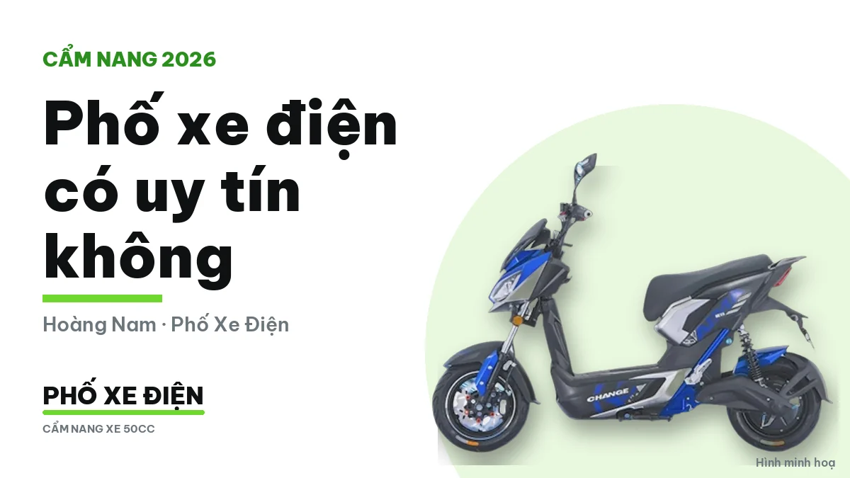 Kiểm 6 điều trước khi mua xe điện tại cửa hàng