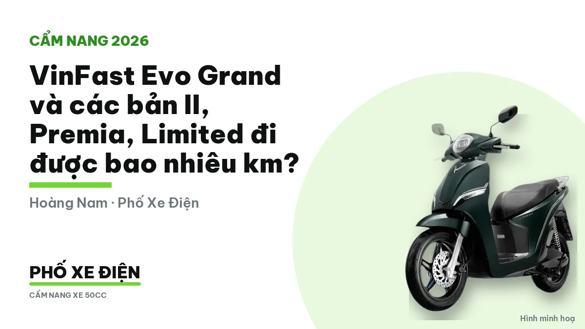 VinFast Evo Grand trên đường phố