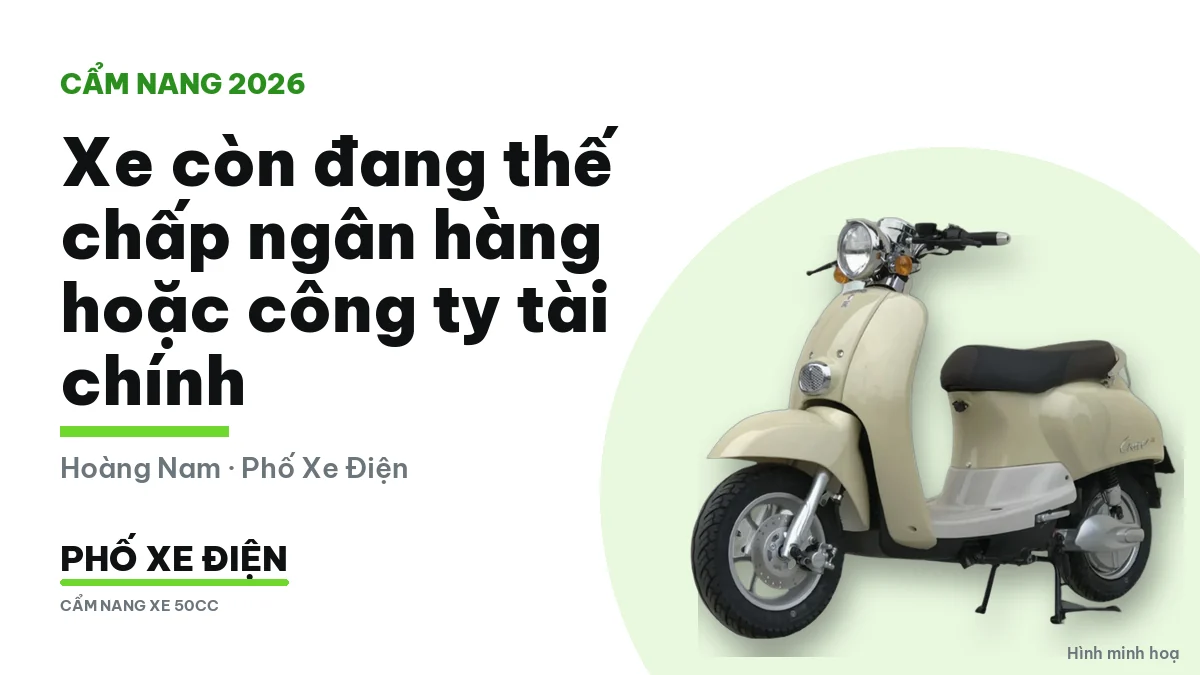 Bản sao đăng ký xe có chứng thực kèm giấy tờ xác nhận của tổ chức tín dụng