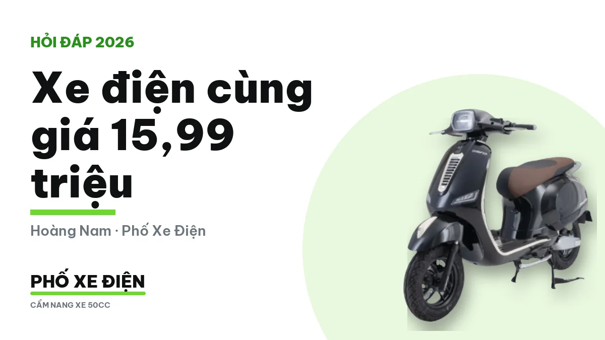 Xe điện cùng giá 15,99 triệu Pansy Dio Queen Ryan Xplus Momo